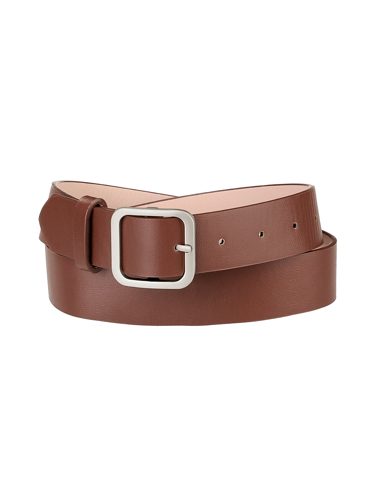 Allegra K Women Square Pin Buckle Belt 