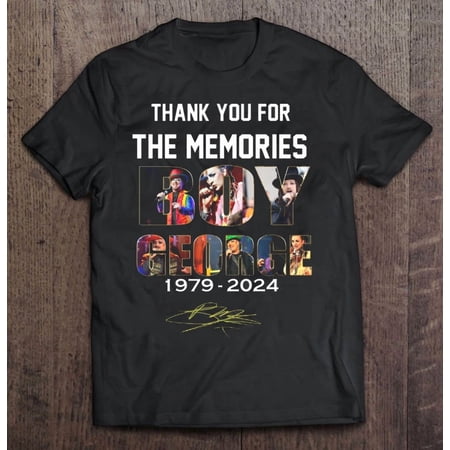 RARE BOY GEORGE 1979-2024 Round neck T-Shirt Unisex S-5XL TN040