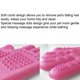 thumbnail image 4 of Cepillo de baño impermeable de silicona para mascotas guantes de masaje para el cuidado del perro peine para el pelo color rojo rosa ANGGREK Otros, 4 of 8