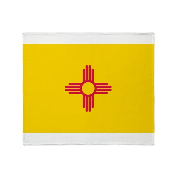 CafePress - New Mexico Flag Throw Blanket - Soft Fleece Throw Blanket, 50"x60" for All Ages