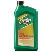 Quaker State Full Synthetic High Mileage 10W-30 Motor Oil, 1 Quart