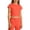 0-Orange217, variant on Hienoo Toddler Girls' Short Sleeved T Shirt Solid Crew Neck Crop Top Casual Summer Tee