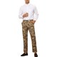 thumbnail image 2 of Pantalones impresos INSPIRE CHIC para hombre de corte recto con estampado de leopardo 36 Marrón, 2 of 5