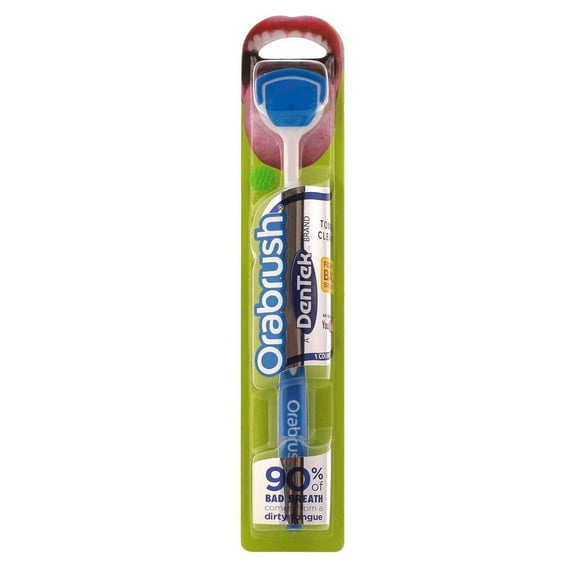 Dentek Orabrush Tongue Cleaner And Tongue Scraper