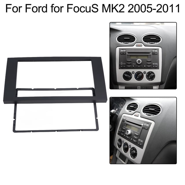 Custom Fit Stereo Panel Frame Trim for Ford for Focus CMax Easy Installation