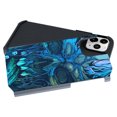 thumbnail image 3 of DALUX Hybrid Slim Dual Layer Phone Case Cover Compatible with Iphone 13 (6.1 inch) - Blue Cursed Skull, 3 of 3