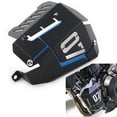 thumbnail image 3 of Blue Radiator Water Coolant Reservoir Tank Guard Cover for Yamaha FZ-07 MT-07, 3 of 3