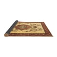 thumbnail image 2 of Ahgly Company Indoor Round Persian Brown Traditional Area Rugs, 4' Round, 2 of 4