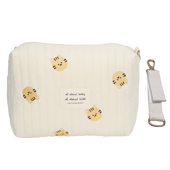Bolsa de nailon para cochecito, bolsa de pañales, bolsa organizadora, bolsa organizadora, bolsa para cochecito, organizador compacto y ligero