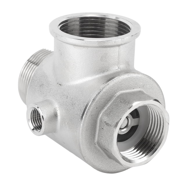 Válvula De Retención De 5 Vías, Válvula De Retención De Resorte De Rosca De Aleación De Aluminio DN32, Preventor De Reflujo De 16 MPa, Preventor De Rosca De Resorte Macho Hembra Para Sistema De Agua