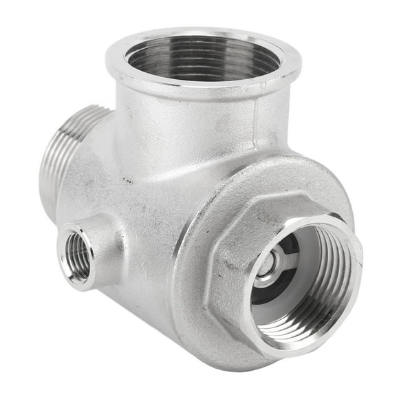 Female-Male Spring-Threaded 5 Way Check Valve Aluminum Alloy DN32 Backflow Preventer