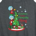 thumbnail image 3 of Cat in the Hat - Christmas Is A Family Thing - Women's Racerback Tank Top, 3 of 6
