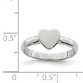 thumbnail image 2 of Bague Cœur en Argent Sterling 925, 2 of 2