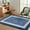 Blue, variant on Haperlare 10'x13' Washable Geometric Area Rugs for Living Room Contemporary Soft Non Slip Rugs for Bedroom Home Office, Beige