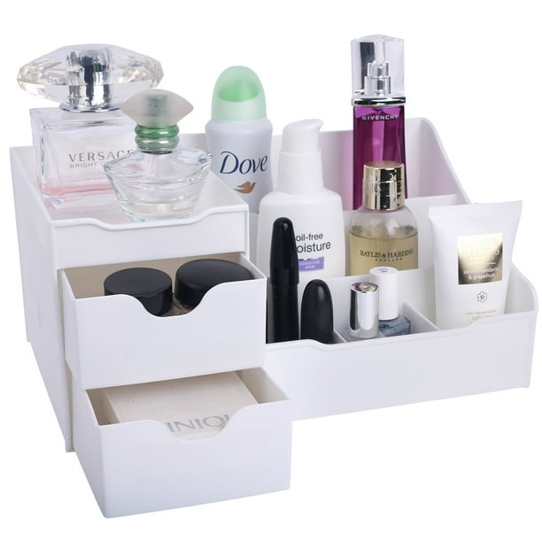 Organizador de baño Mantello Countertop para maquillaje y cuidado de la piel