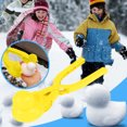 thumbnail image 3 of HUASHENG Snow Snowball Maker Clip Maker Animal Shaped Snow Sand Mold Tool Winter Kids 4PC, 3 of 3