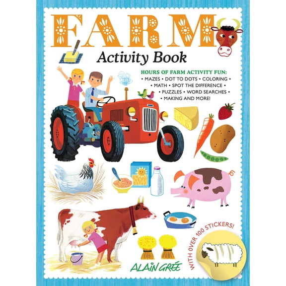 Pre-Owned Alain Gre Activity Book Farm Activity Book, (Paperback)