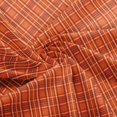 Rust Orange Color Cloth Manfei Rust Tartan Fabric by the Yard 5 Yards, Orange Plaid Fabric for ...