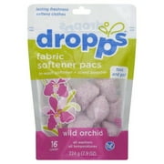Dropps Fabric Softener and Scent Booster Pods – 16ct – Wild Orchid, HE Compatible