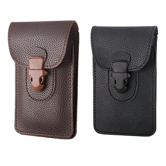 Zehuanyu 2pcs Cellphone Pouch Outdoor Waist Storage Bag Multifunctional Belt Pouch