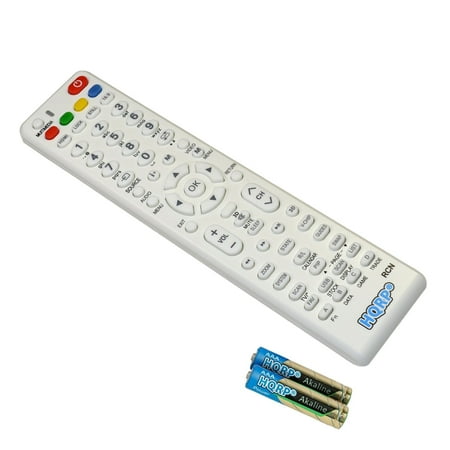 Haier Component Tv - HQRP Remote Control for Haier LE46H32800 LE46H32800B LE50F2280 LE50H3280 LE50H32800 LE55B1381 LCD LED HD TV Smart 1080p 3D Ultra 4K Plasma + HQRP Coaster