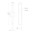 thumbnail image 2 of WS24324-WH-Kuzco Lighting-Swivel - 26W LED Wall Sconce-23.63 Inches Tall and 4.38 Inches Wide-White Finish, 2 of 3