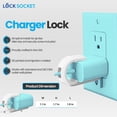 thumbnail image 3 of Cargador Lock Lock SOCKET USB-C Fast para Apple iPhone, 3 of 8