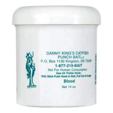 Danny King's Catfish Punch Blood Bait, 14 Oz.