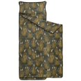 thumbnail image 2 of Camo and Grass Brown Pattern Teens Toddler Nap Mat with Pillow, Sleeping Mat Bag for Preschool Daycare 59"x22", 2 of 4