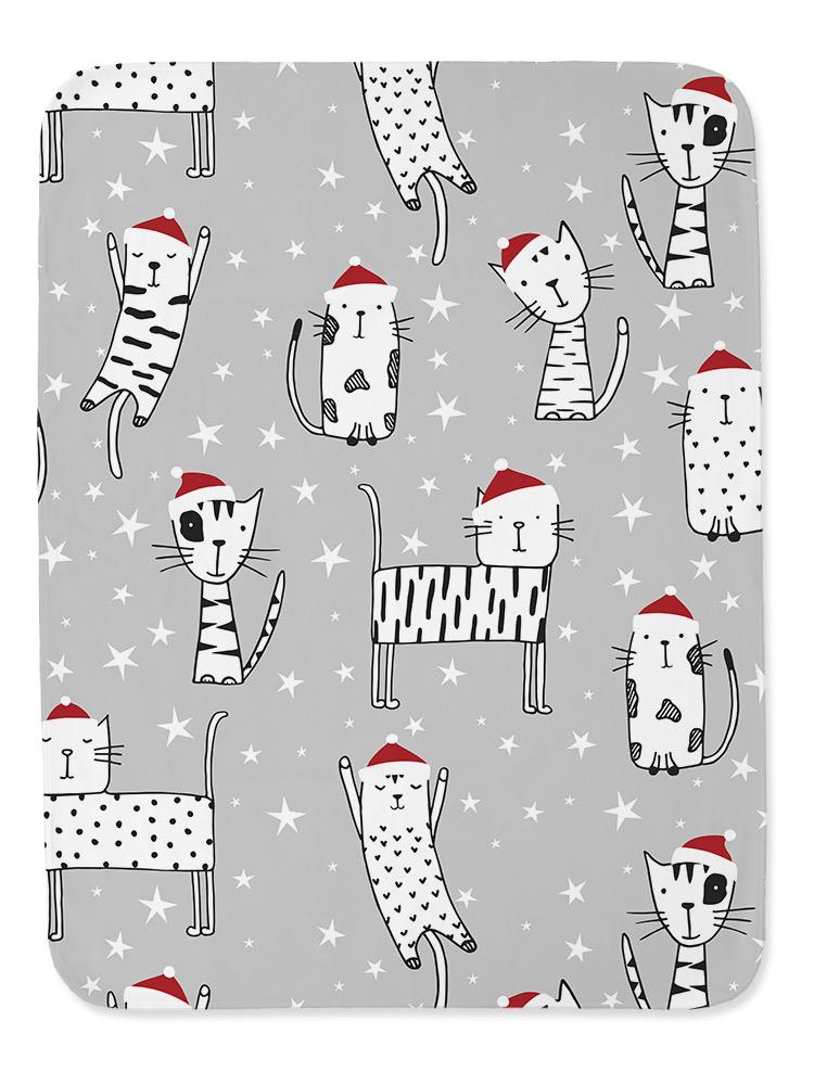 Merry Christmas Red Plaid Blanket Super Soft Flannel Fleece