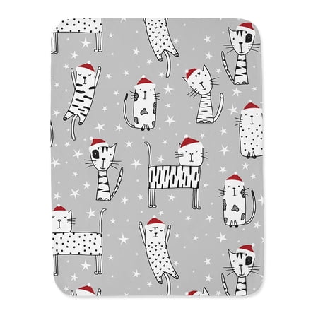 Cats For Christmas Blanket -Image by Shutterstock,