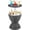 Grey, variant on BarefHaven Outdoor Cooler Table, Multi-Functional Cooler Bar Table, Adjustable Height Ice Cooler Side Table w/Drain Plug, 8 Gallon Beer & Wine Cooler, Rattan Style Patio Furniture for Pool Parties