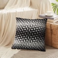thumbnail image 4 of LALILO Throw Pillow Covers Shape Halftone Modern Geometric Lattice Cushion Cover 18" x 18", 1869 Pack, 4 of 6