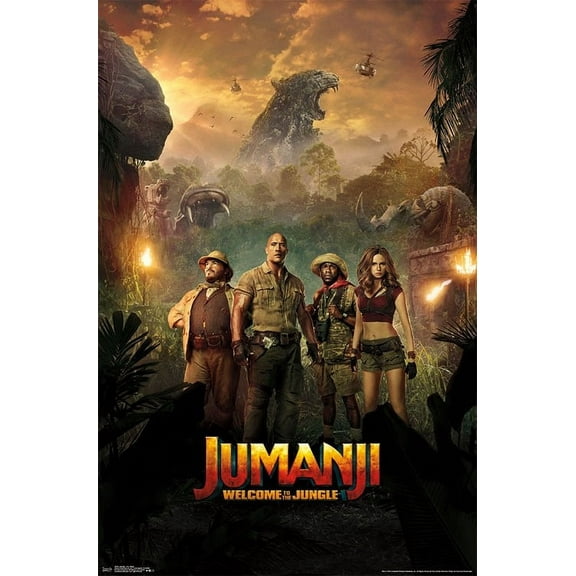 Jumanji - One Sheet Poster Print (22 x 34)