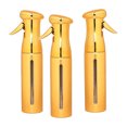 thumbnail image 1 of Paquete de 3 de spray de cabellero de peluquero de 8.5 oz, rociador de agua para plantas, Golden Colco Botella de spray peluquería, 1 of 8
