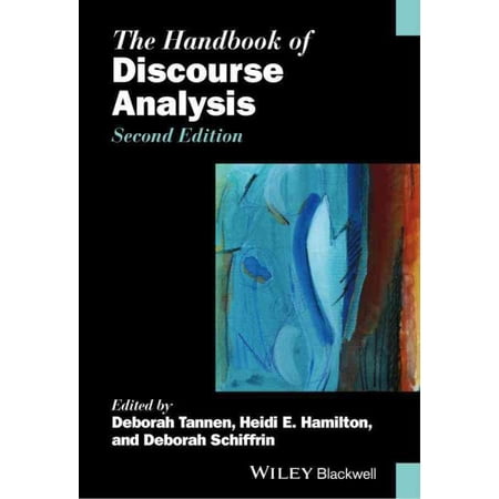 Pre-Owned The Handbook of Discourse Analysis (Blackwell Handbooks in Linguistics)