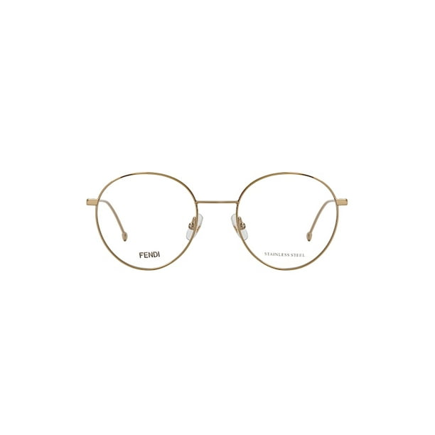 ARMAZON OFTALMICO FENDI FF0353 J5G GOLD 52MM Bodega Aurrera en linea