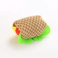 thumbnail image 3 of Cat Toy Creative Funny Plush Hamburger Cat Interactive Toy Cat Teething Toy, 3 of 7