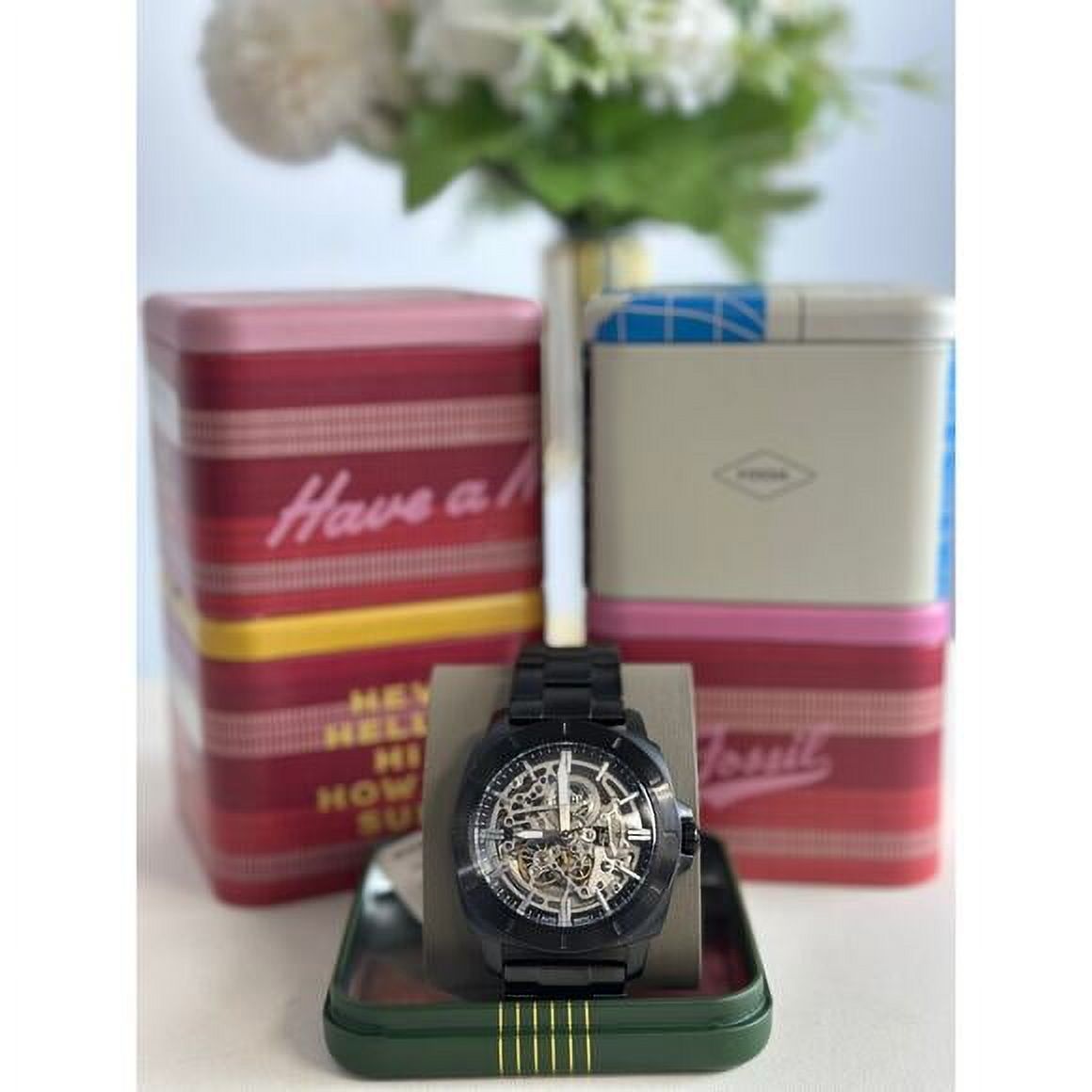 美品FOSSIL 腕時計自動巻きBQ2426