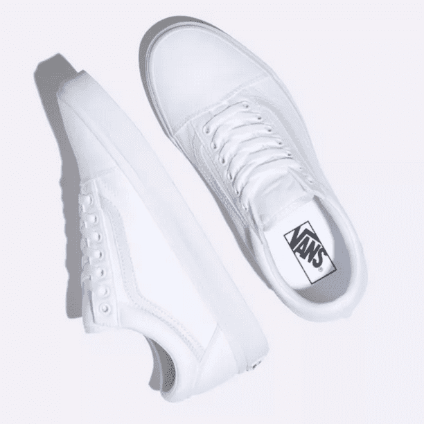Vans clasicos blancos sale