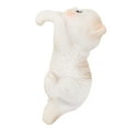 thumbnail image 2 of Garden Cat Statue colgante de jarrón Hugger Decoración Flower Pot Hugger Figurina Patter Hanger para acuarios Terrarios estanque Estilo B, 2 of 8
