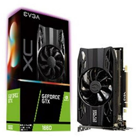 EVGA NVIDIA GeForce GTX 1660 XC GAMING 6GB GDDR5 DVI-HDMI-DisplayPort PCI-Express Video Card