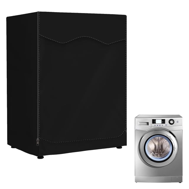 Washing Machine Cover Waterproof Sunscreen Dustproof Anti-aging 210D Oxford Cloth Outdoor Dryer Protection Cover For Toilet Kitchen
