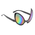 thumbnail image 3 of 3x Novedad Alien Party Gafas Disfraz Disfraz Marco Verde Lente Colorida Sunnimix Lentes extraterrestres divertidos, 3 of 8