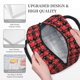 thumbnail image 3 of Disketp Christmas With Snowflakes Bolsa Térmica para Almuerzo, Lonchera con Abertura Amplia y Gran Capacidad, Organizador Reutilizable para Mujeres, Hombres y Adultos, 3 of 6