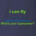 thumbnail image 3 of CafePress - I Can Fly Long Sleeve T Shirt - Long Sleeve Dark T-Shirt, 3 of 4
