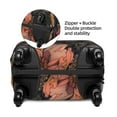 thumbnail image 2 of Hirioo Moonlit Crow Blossoms for Elasticity Suitcase Cover (No luggage Included) Durable Luggage Protector Fits 18-32 Inch Luggage-Large, 2 of 7