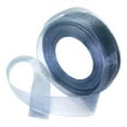 thumbnail image 3 of Cinta de gasa satinada transparente de 50 yardas para envolver joyas y regalos. Gris, 3 of 9