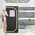 thumbnail image 4 of Hypeshops Portable Plus Type Full Size Far Infrared Sauna Tent, Spa, Detox, Therapy, Relaxation, 4 of 5