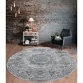 thumbnail image 3 of United Weavers Rushmore Eisenhower Oriental Medallion Round Area Rug, Multi, 7'10" RD, 3 of 6